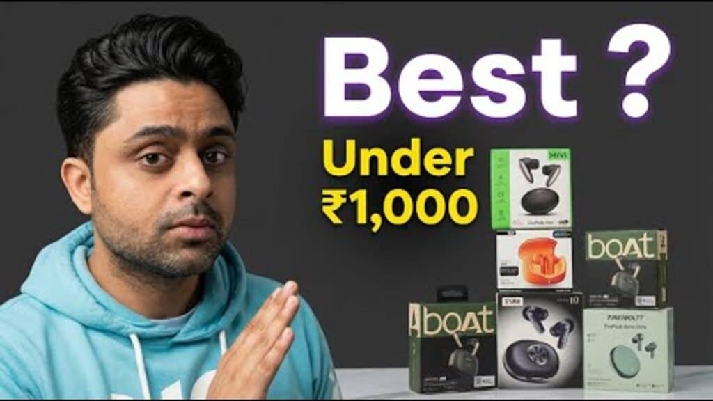 I Tested the Best TWS Earbuds Under ₹1000 in 2026—Here's My Honest Verdict