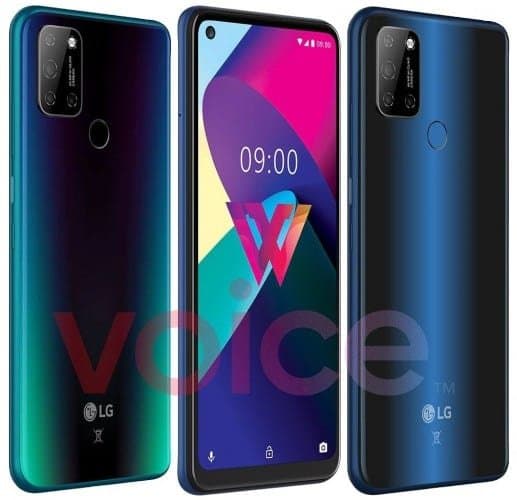LG w41 leaked with punch hole display and 48MP camera