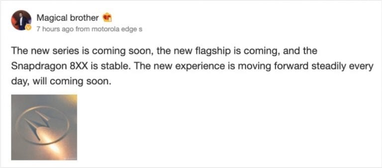 Motorola Edge S made fun of coming soon here’s the details-Techweu