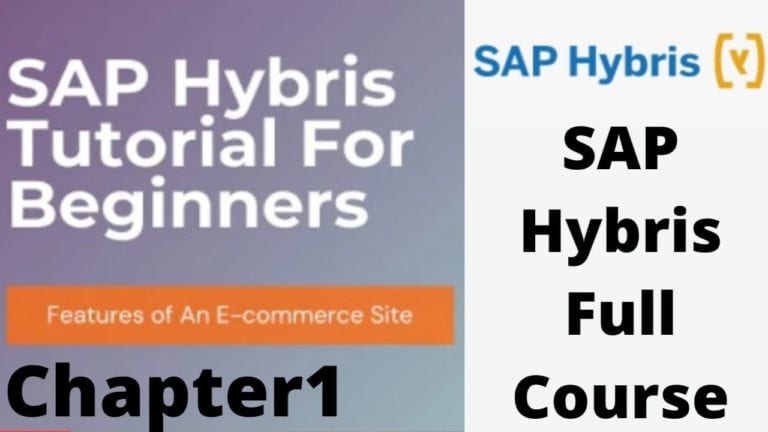 Sap hybris tutorial for beginners Chapter 1-Techweu