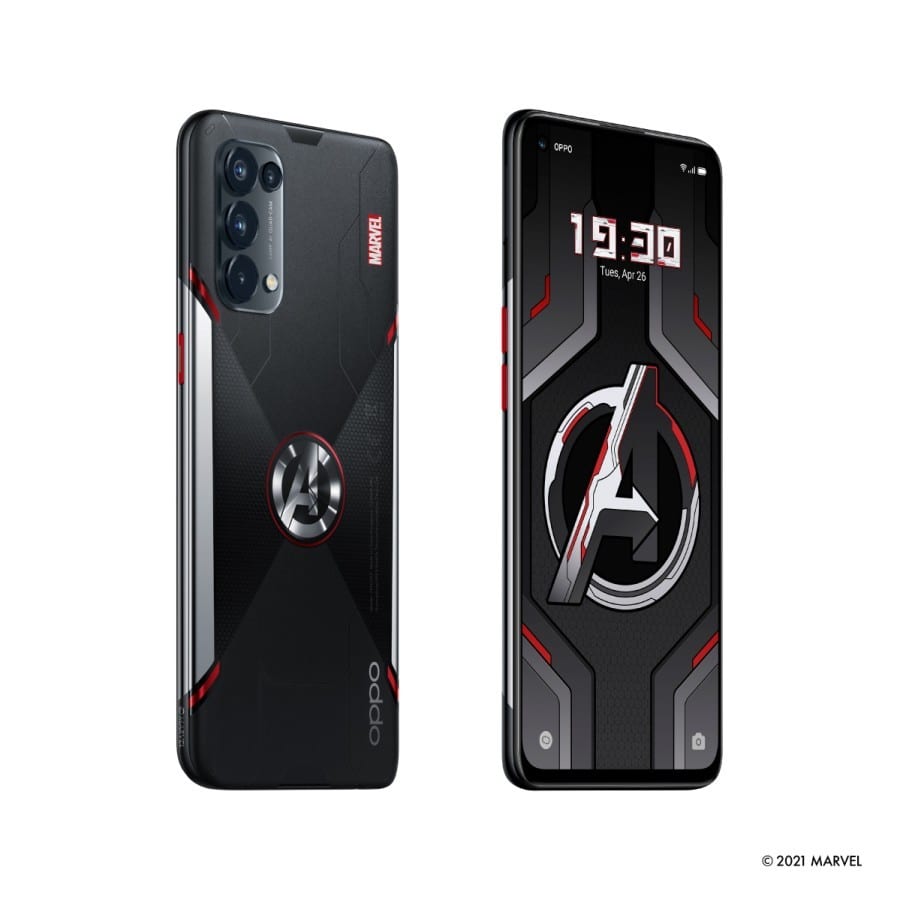Oppo Reno 5 Marvel Edition launched techweu