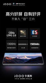 iQOO 9 Pro brings Samsung E5 LTPO AMOLED, ultrasonic fingerprint scanner-Techweu