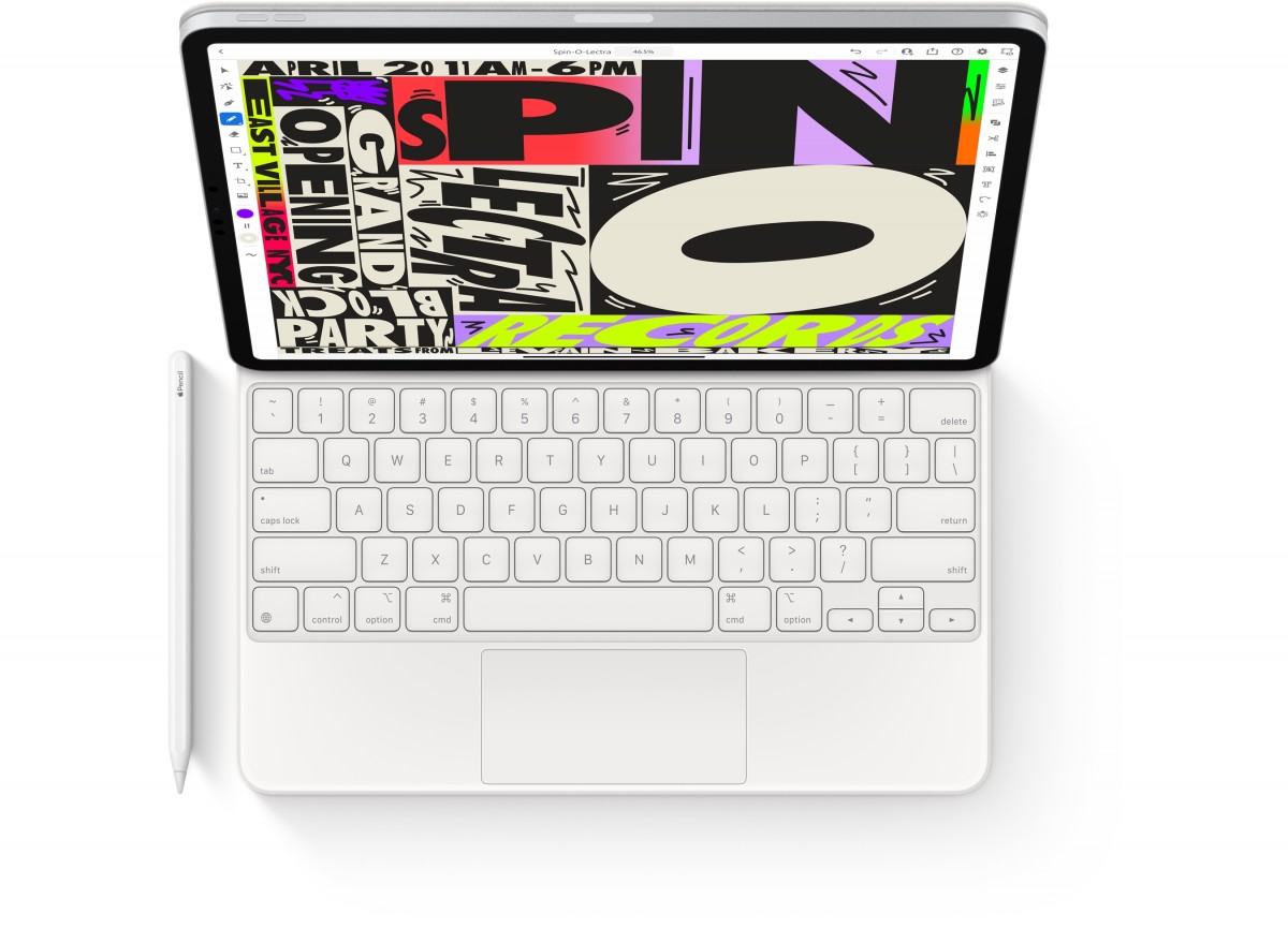 Apple is said to be working on an iPad Pro prototype with the MagSafe charging glass logo