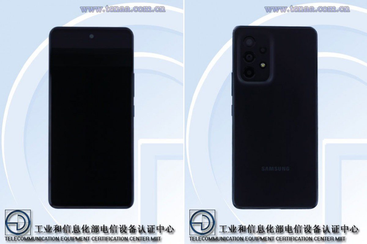 Samsung Galaxy A53 5G images shared by TENAA