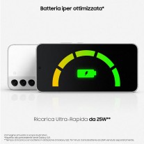 25W max charging speed for the Galaxy S22