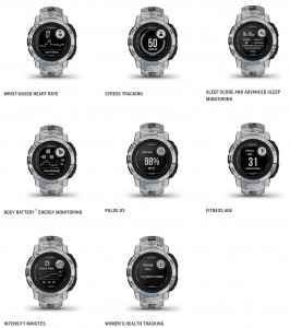 More fitness tracking features on the Garmin Instinct 2