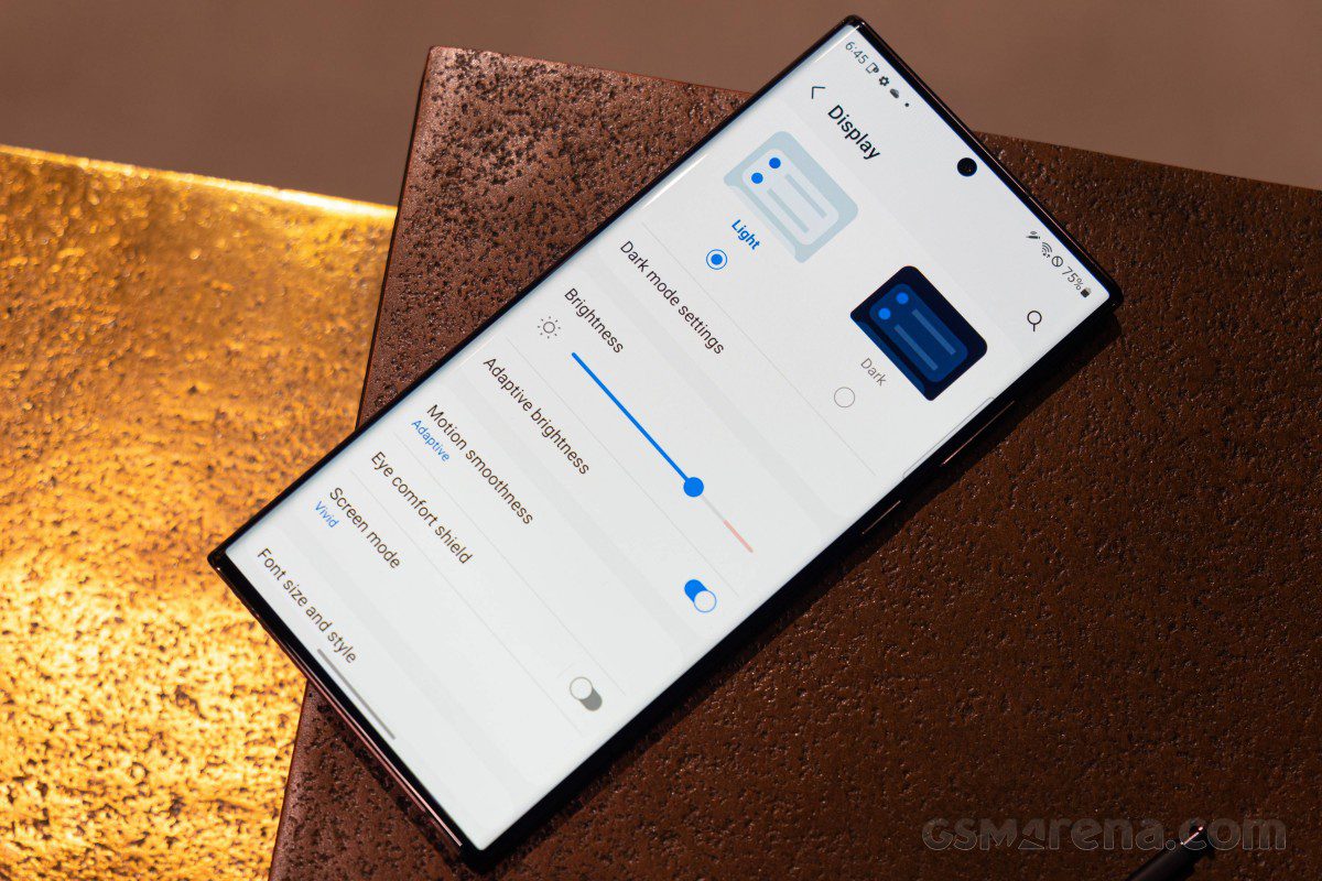 Samsung Galaxy S22 refresh rate explained
