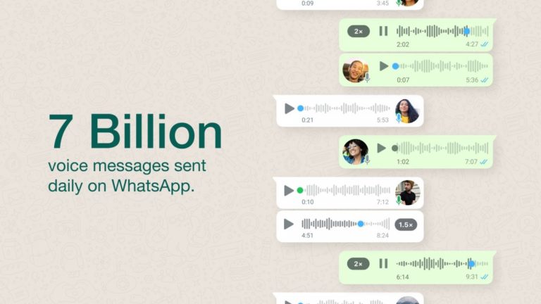 WhatsApp is improving voice messages with out of chat playback, pause/resume recording
-Techweu