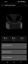 Nord Buds software on OnePlus phones