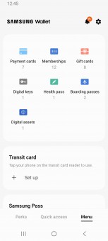 Samsung Wallet app