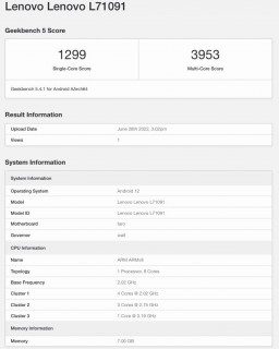 Lenovo Legion “Halo” spotted at Geekbench with Snapdragon 8+ Gen 1
-Techweu
