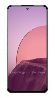 OnePlus 10T rendered: large 6.7″ display, full-width camera bump
-Techweu