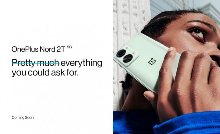 OnePlus confirms Nord 2T arrival in India
-Techweu