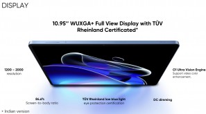 Realme Pad X comes with 10.95