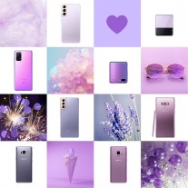 Samsung loves purple