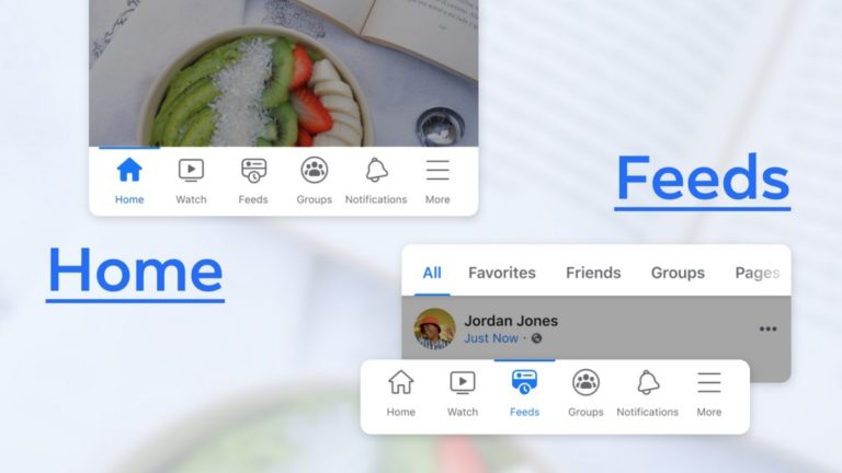 Facebook adds a new tab called Feeds which is sorted chronologically
-Techweu