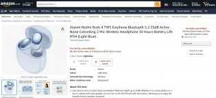 Amazon UK listed the Redmi Buds 4 and Buds 4 Pro prematurely