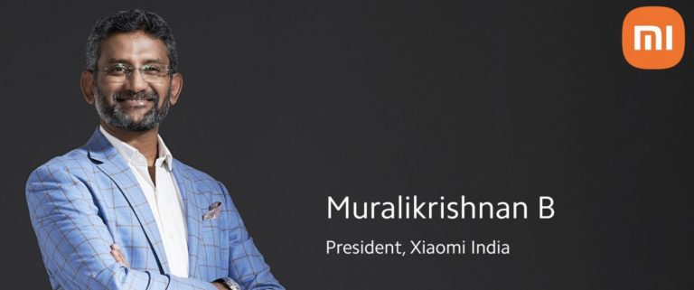 Xiaomi India appoints Muralikrishnan B as President
-Techweu