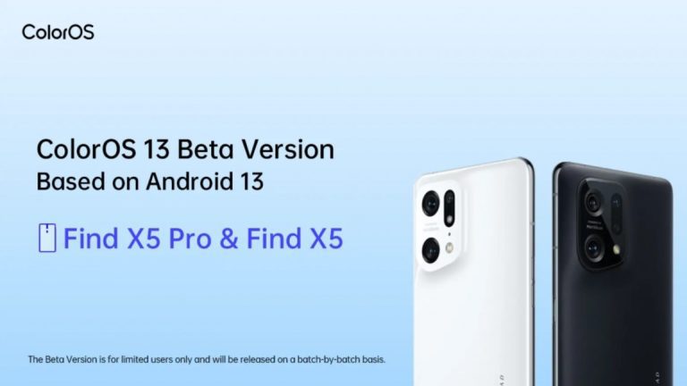 ColorOS 13 beta now available for public testing on Oppo Find N and Find X, OnePlus 10 Pro
-Techweu