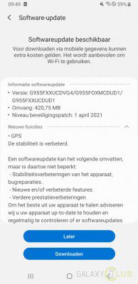 Samsung Galaxy S8, now 5.5 years old, receives a new firmware update
-Techweu