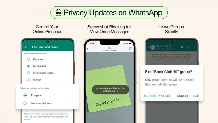 WhatsApp working on screenshot blocking for View Once messages
-Techweu