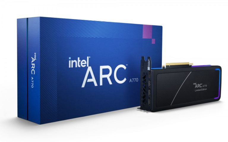Intel announces pricing and availability for the Arc A770
-Techweu