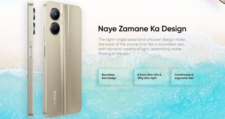 Realme C33 is arriving on September 6, design and key specs revealed
-Techweu