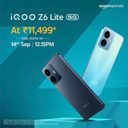 iQOO Z6 Lite pricing