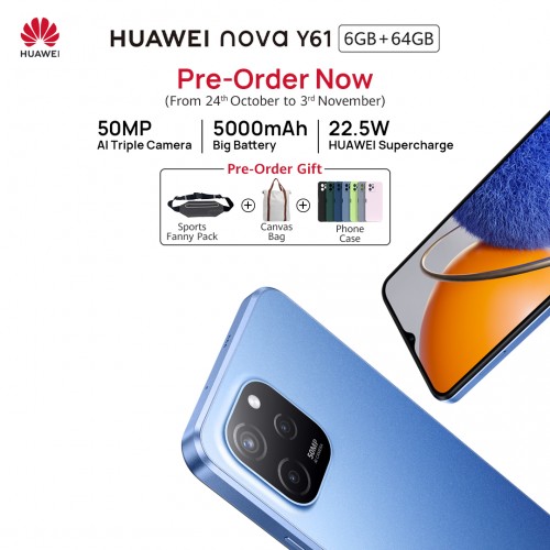 Huawei nova Y61 poster