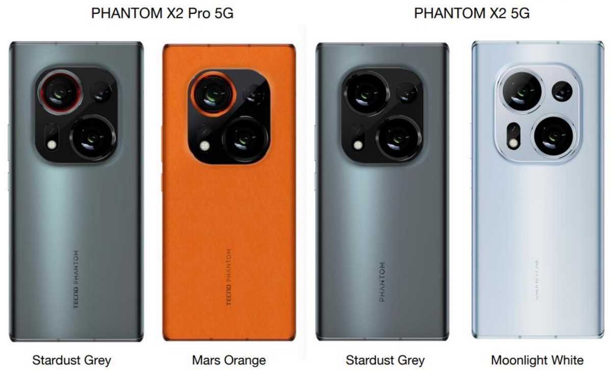 Tecno unveils Phantom X2 with Dimensity 9000, X2 Pro with retractable portrait lens