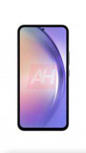 Samsung Galaxy A54 in green, purple, black, and white