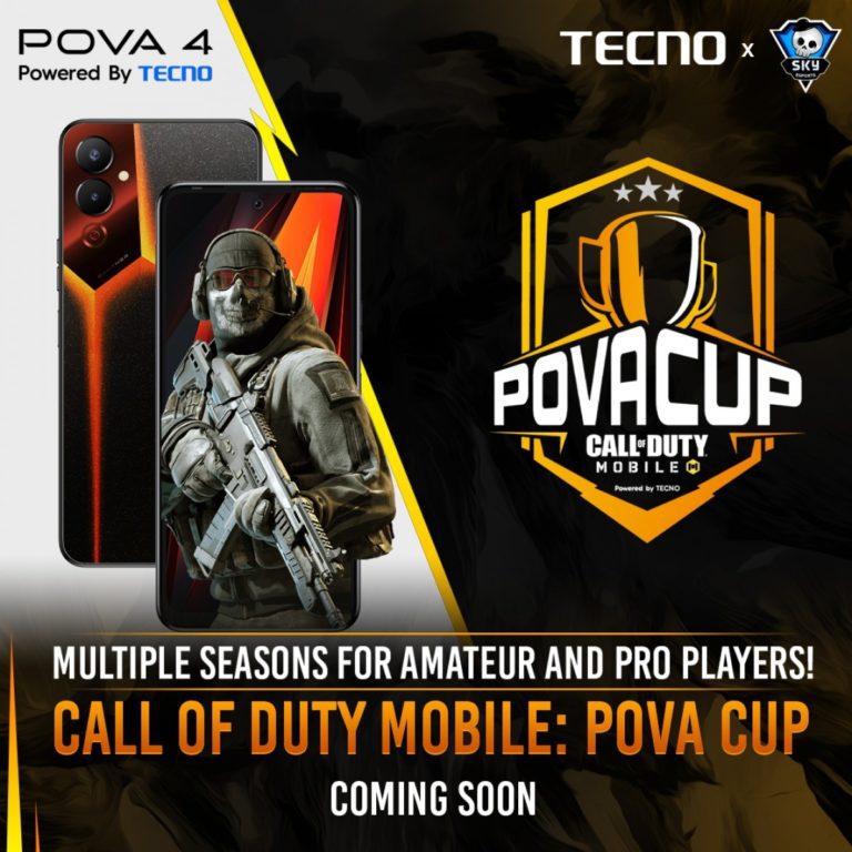 Tecno partners with Skyesports to bring Call of Duty Mobile Pova Cup
-Techweu